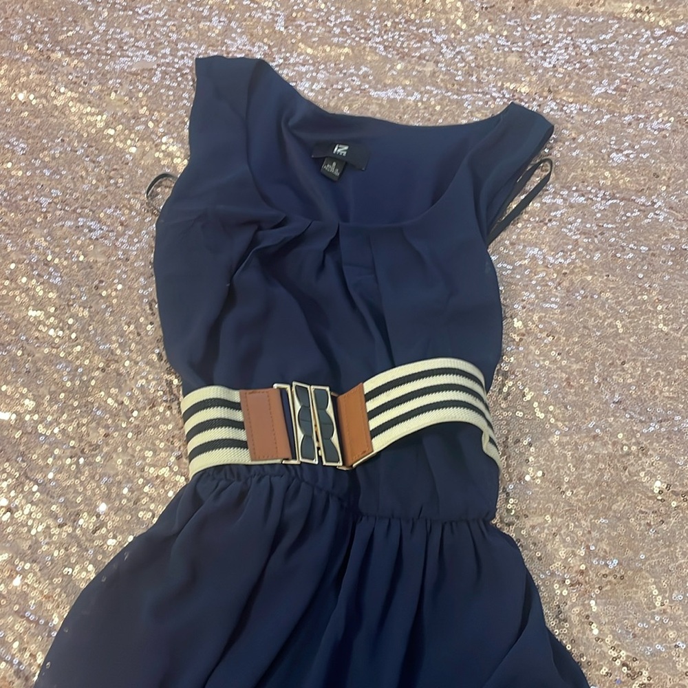 Navy Blue Dress